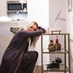 Jennafer Grace - Amethyst Duster With Faux Fur Cuffs