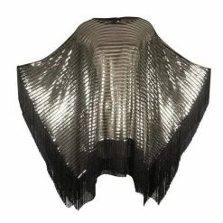 Jennafer Grace - Platinum Sequin Disco Poncho Outerwear 19 Jennafer Grace - Platinum Sequin Disco Poncho Outerwear