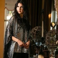 Jennafer Grace - Platinum Sequin Disco Poncho Outerwear 16 Jennafer Grace - Platinum Sequin Disco Poncho Outerwear