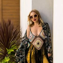 Outerwear Jennafer Grace - Bernadette Kimono 12 Outerwear Jennafer Grace - Bernadette Kimono