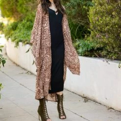 Jennafer Grace - Lena Leopard Kimono Dresses + Caftans 17 Jennafer Grace - Lena Leopard Kimono Dresses + Caftans
