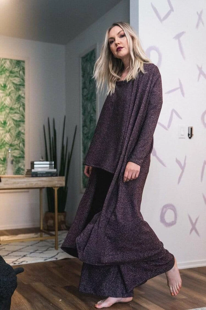 Jennafer Grace - Amethyst Yoga Duster 5 Jennafer Grace - Amethyst Yoga Duster