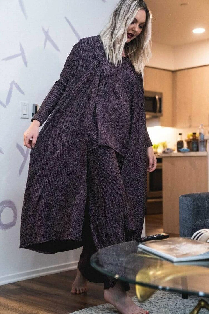 Jennafer Grace - Amethyst Yoga Duster 4 Jennafer Grace - Amethyst Yoga Duster