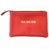 Toy Care, Cleaners + Storage Jesse And Co - Love Embossed Leather Pouch
