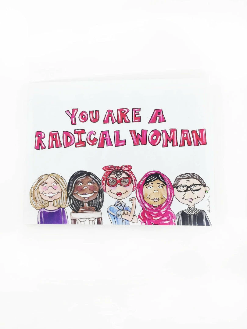 KAHRI - You Are A Radical Woman Greeting Card Greeting + Gift Cards 3 KAHRI - You Are A Radical Woman Greeting Card Greeting + Gift Cards