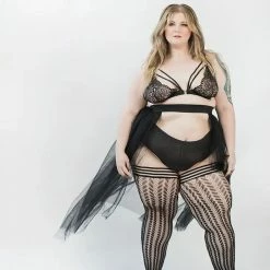 Plus Size Collection Kixies - Lindsay Footless 11 Plus Size Collection Kixies - Lindsay Footless