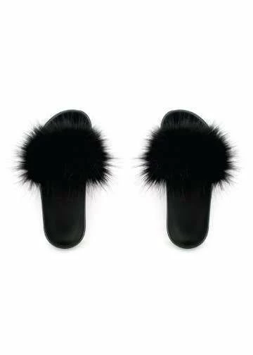Knotty Accessories Knotty - Faux Fur Slides 6 Knotty Accessories Knotty - Faux Fur Slides