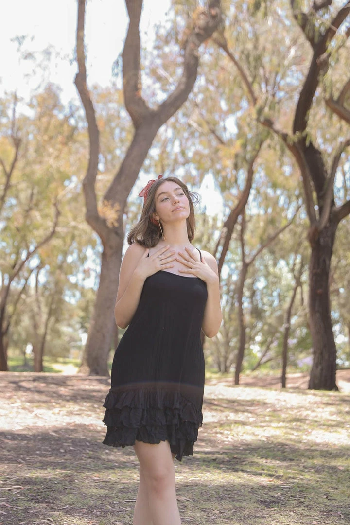 Leto - Ruffle Babydoll Chemise 3 Leto - Ruffle Babydoll Chemise