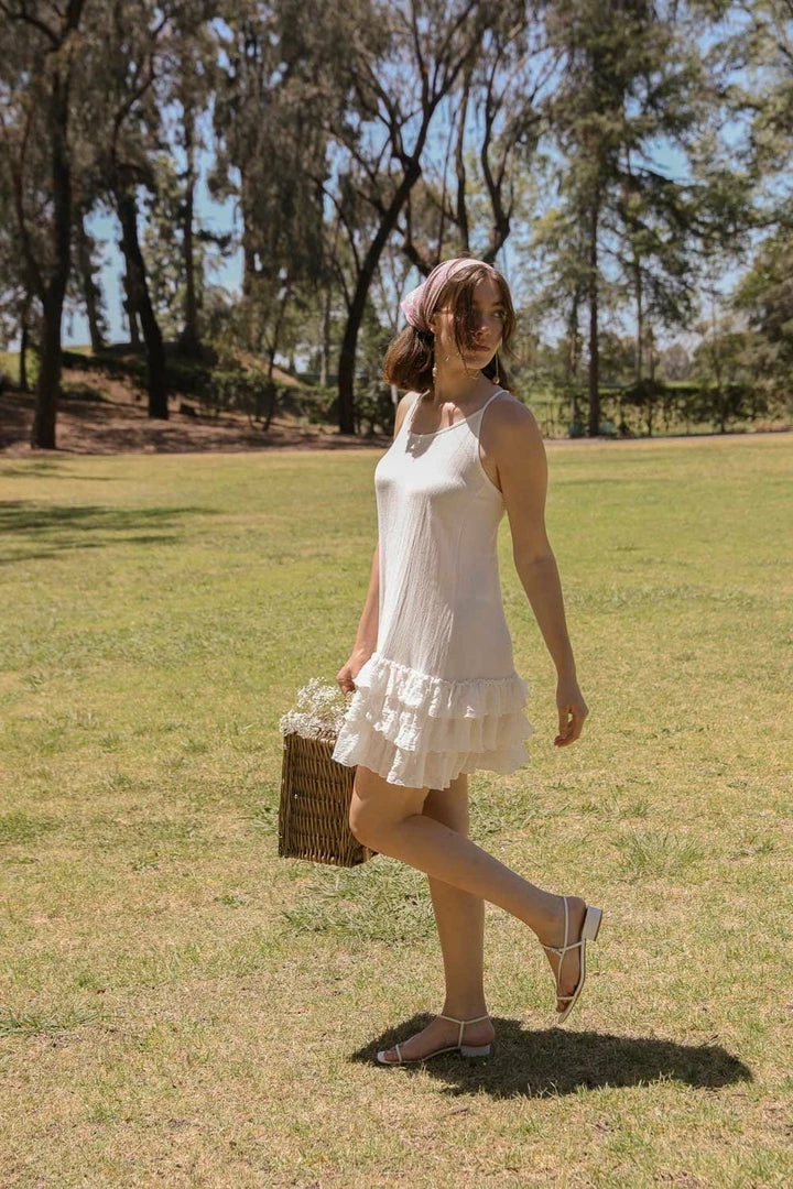 Leto - Ruffle Babydoll Chemise 5 Leto - Ruffle Babydoll Chemise