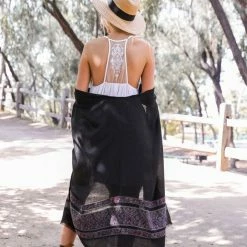 Leto - Tattoo Mesh Racerback Chemise