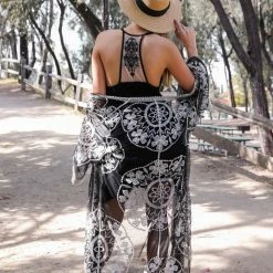 Leto - Tattoo Mesh Racerback Chemise