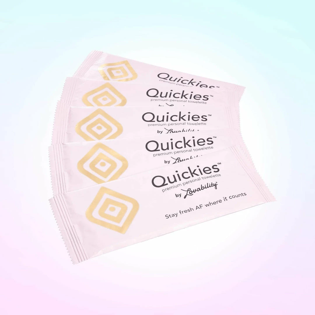 Lovability - Quickies Towelettes Bath + Body 5 Lovability - Quickies Towelettes Bath + Body