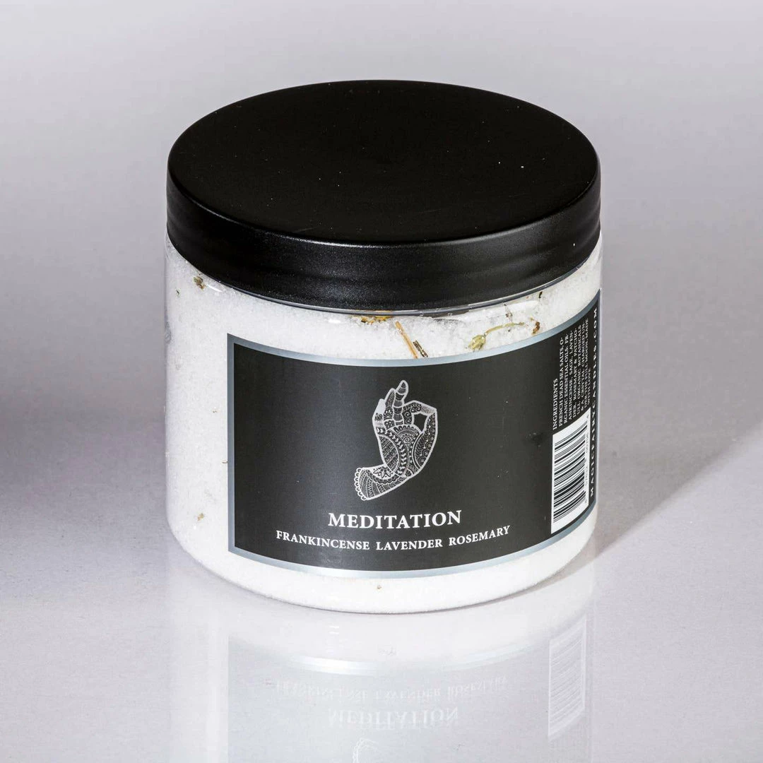 Magic Fairy Candles - Meditation 16 Oz Bath Salt Bath + Body 4 Magic Fairy Candles - Meditation 16 Oz Bath Salt Bath + Body