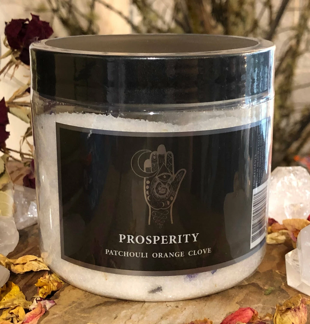 Magic Fairy Candles - Prosperity Bath Salt Bath + Body 3 Magic Fairy Candles - Prosperity Bath Salt Bath + Body