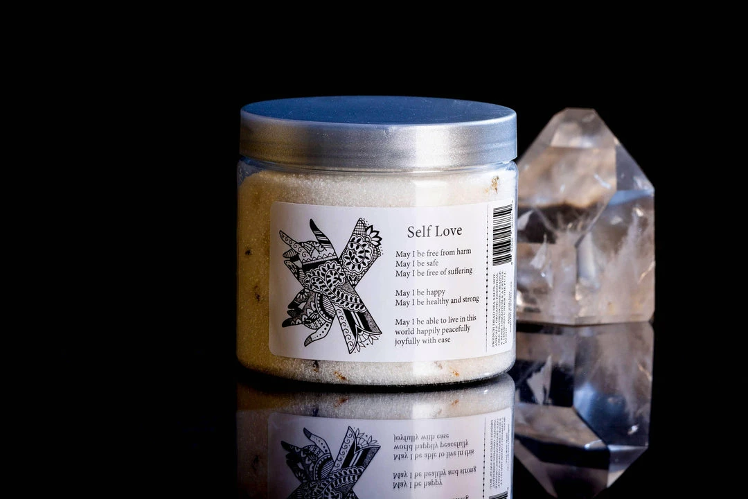 Magic Fairy Candles - Self Love Bath Salt 3 Magic Fairy Candles - Self Love Bath Salt