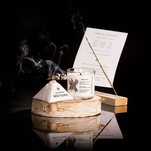 Magic Fairy Candles - Self Love Ritual Kit Candles + Scents 3 Magic Fairy Candles - Self Love Ritual Kit Candles + Scents