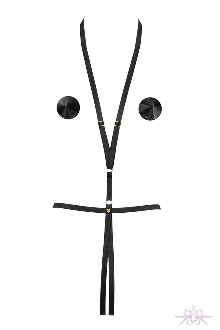 Strap Ons, Harnesses + Accessories Maison Close - Le Petit Secret - Harness And Nipple Covers 5 Strap Ons, Harnesses + Accessories Maison Close - Le Petit Secret - Harness And Nipple Covers