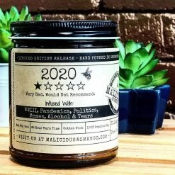 Candles + Scents Malicious Women Candle Co. - 2020 Rating