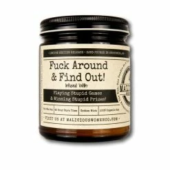 Candles + Scents Malicious Women Candle Co. - Fuck Around & Find Out