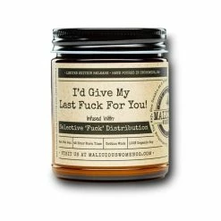 Malicious Women Candle Co. - I'd Give My Last Fuck For You! Candles + Scents