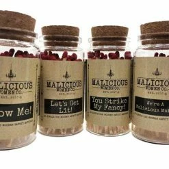 Candles + Scents Malicious Women Candle Co - Matches 6 Candles + Scents Malicious Women Candle Co - Matches