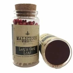 Candles + Scents Malicious Women Candle Co - Matches 7 Candles + Scents Malicious Women Candle Co - Matches