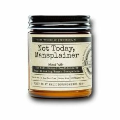 Malicious Women Candle Co. - Not Today, Mansplainer