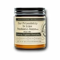 Malicious Women Candle Co. - Our Friendship Is Like Pandemic Jeans Candles + Scents