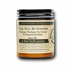 Malicious Women Candle Co. - They Call Me Grandma Because 'Partner In Crime' Is Inappropriate Candles + Scents