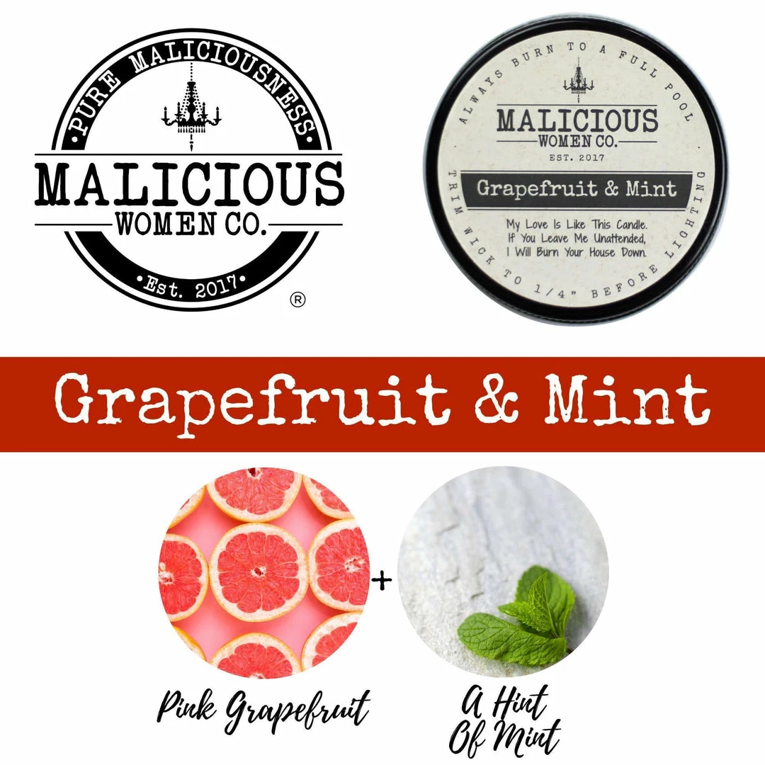 Candles + Scents Malicious Women Candle Co. - Unfuckwithable 5 Candles + Scents Malicious Women Candle Co. - Unfuckwithable