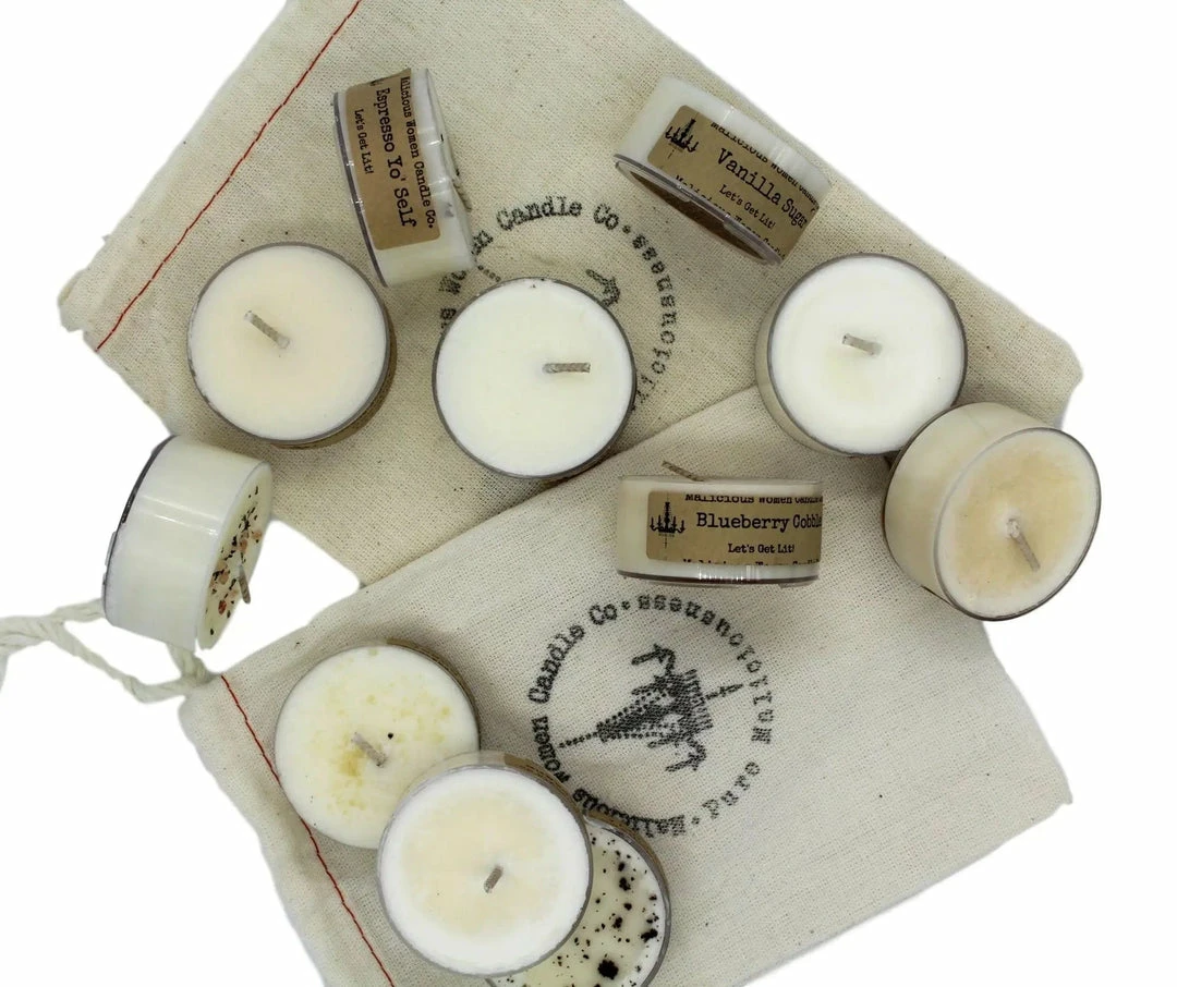 Malicious Women Candle Co Malicious Women - Tealight Sampler 3 Malicious Women Candle Co Malicious Women - Tealight Sampler