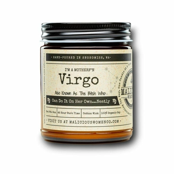 Malicious Women Candle Co Malicious Women - Zodiac Bitch Candle 12 Malicious Women Candle Co Malicious Women - Zodiac Bitch Candle