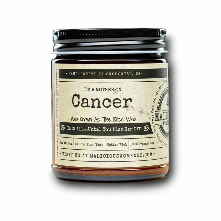Malicious Women Candle Co Malicious Women - Zodiac Bitch Candle 10 Malicious Women Candle Co Malicious Women - Zodiac Bitch Candle