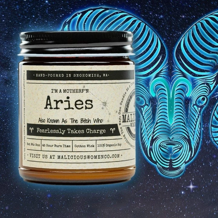 Malicious Women Candle Co Malicious Women - Zodiac Bitch Candle 19 Malicious Women Candle Co Malicious Women - Zodiac Bitch Candle