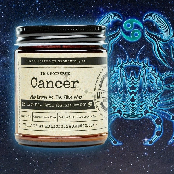 Malicious Women Candle Co Malicious Women - Zodiac Bitch Candle 23 Malicious Women Candle Co Malicious Women - Zodiac Bitch Candle