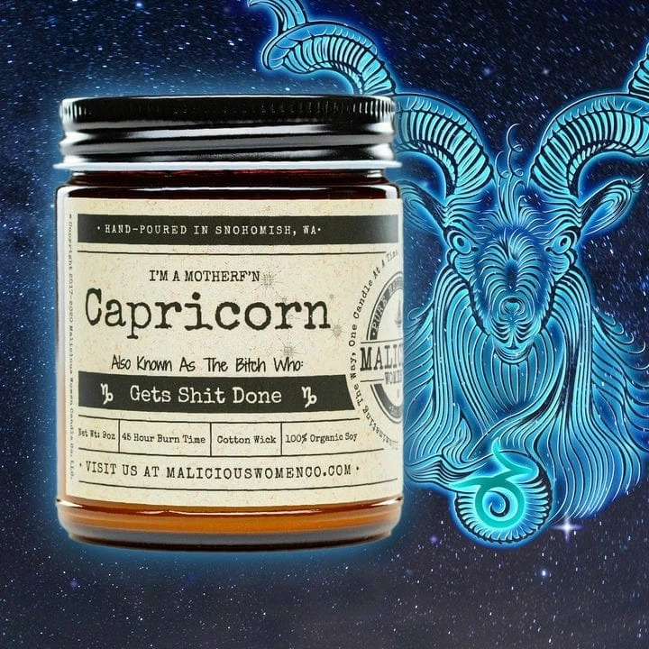 Malicious Women Candle Co Malicious Women - Zodiac Bitch Candle 28 Malicious Women Candle Co Malicious Women - Zodiac Bitch Candle