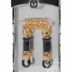 Master Series Deluxe Adjustable Nipple Clamps - Silver Kink + BDSM