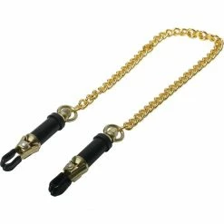 Master Series Deluxe Adjustable Nipple Clamps - Silver Kink + BDSM