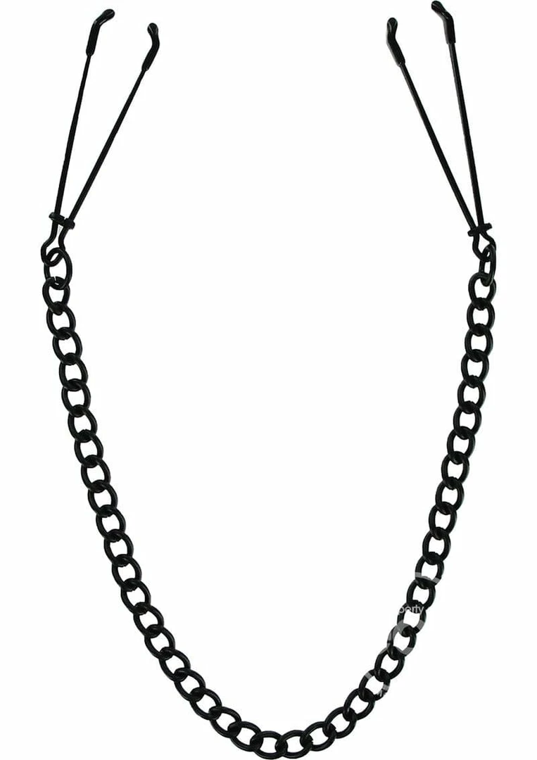 Kink + BDSM Master Series Reign Noir Tweezer Style Nipple Vice - Black 4 Kink + BDSM Master Series Reign Noir Tweezer Style Nipple Vice - Black