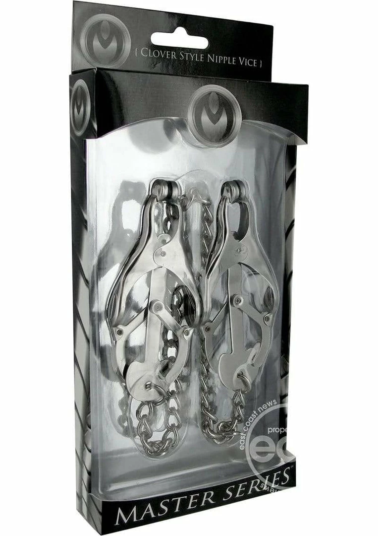 Master Series Sterling Monarch Nipple Vice - Silver Kink + BDSM 3 Master Series Sterling Monarch Nipple Vice - Silver Kink + BDSM