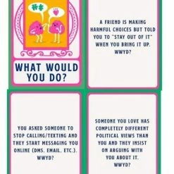 Microcosm Publishing Boundaries Conversation Deck: What Would You Do? Relationship Books