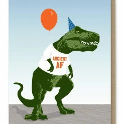 Modern Printed Matter - Ancient AF Birthday Card Greeting + Gift Cards