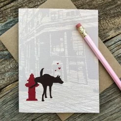 Modern Printed Matter - Dog Hydrant Mine All Mine Card Greeting + Gift Cards 7 Modern Printed Matter - Dog Hydrant Mine All Mine Card Greeting + Gift Cards