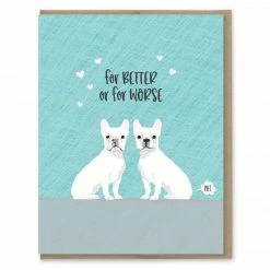 Modern Printed Matter - For Better Or For Worse Card