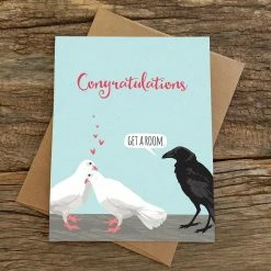 Modern Printed Matter - Get A Room Card