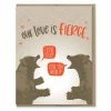 Modern Printed Matter - Fierce Love Valentine Card