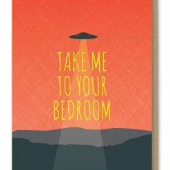 Modern Printed Matter - Take Me To Your Bedroom Card