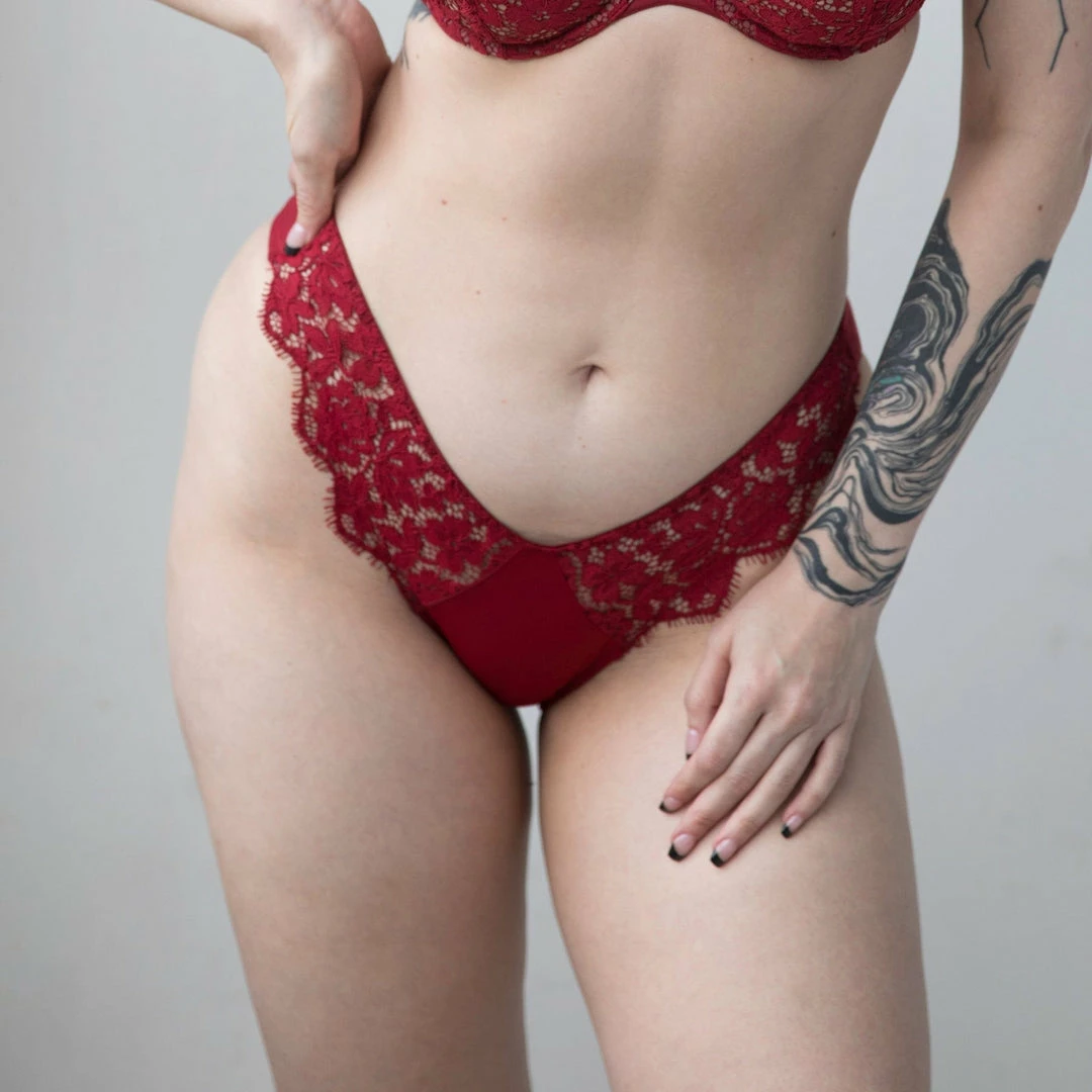 Monique Morin Lingerie Monique Morin - Frisson Hi Leg Panty 8 Monique Morin Lingerie Monique Morin - Frisson Hi Leg Panty