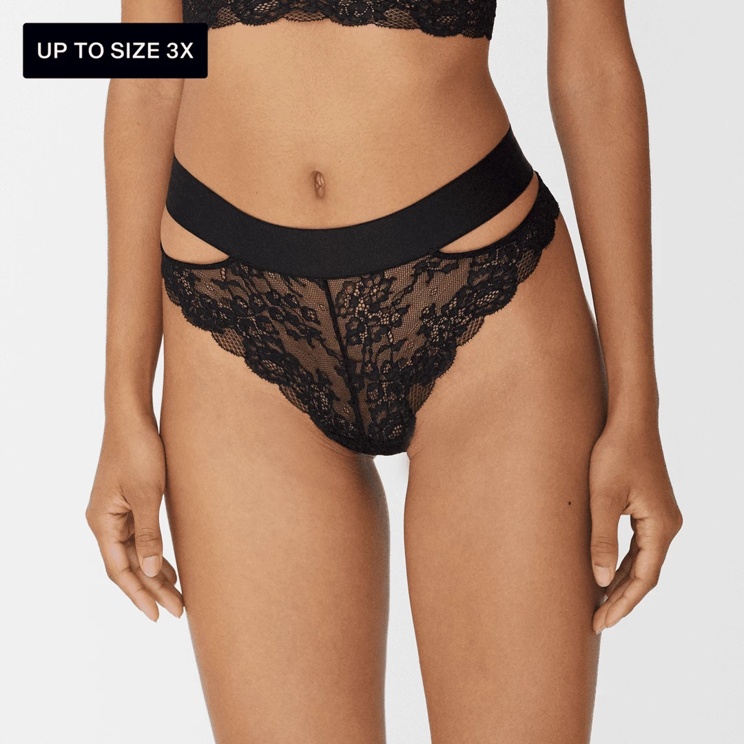 Monique Morin Lingerie Monique Morin - Wild Lace Cheeky Panty 6 Monique Morin Lingerie Monique Morin - Wild Lace Cheeky Panty