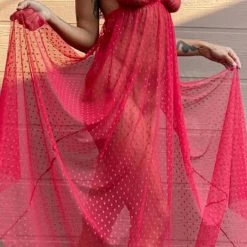 Only Hearts - Coucou Lola Ruffle Tie Gown